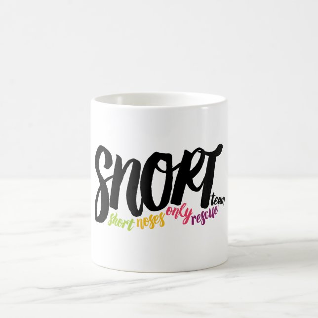 Taza cambiante del color del SNORT (Centro)