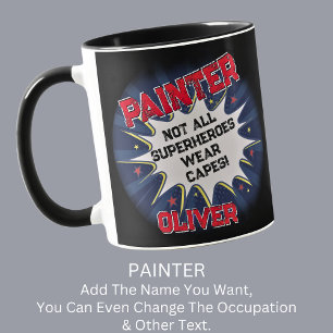 Taza Cambiar nombre de texto, PINTER, no todos los supe