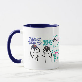 Taza Cambiar tu auto - Funny Cita Motorsport Mug