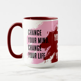Taza Cambiar tu mente, cambiar tu vida (PURPLE)