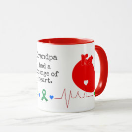 Taza Cambio de nombre de personalizable de trasplante c