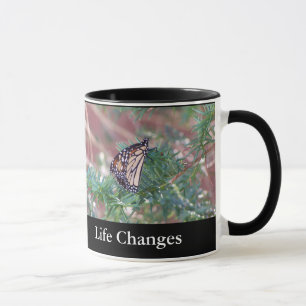 Taza Cambios inspiradores de la vida de los regalos