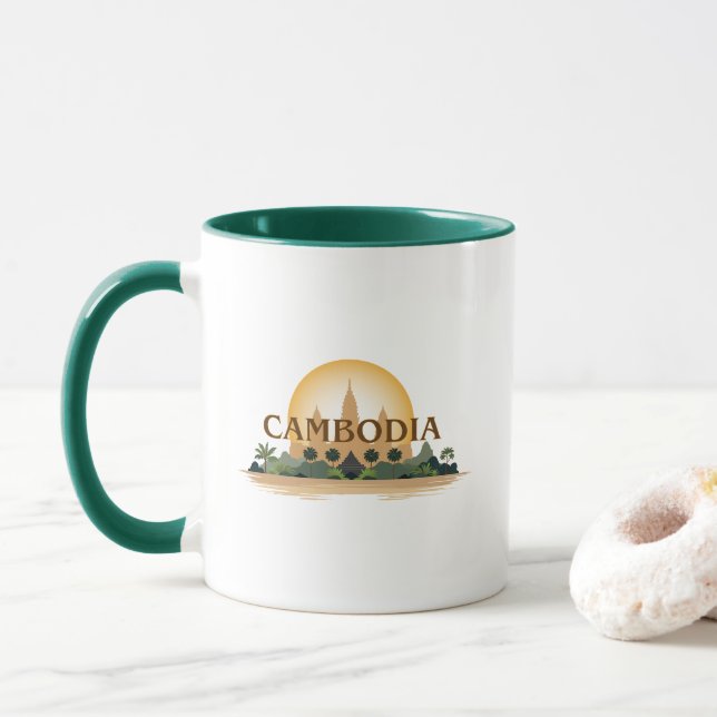 Taza Camboya (Con donut)