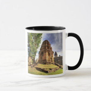 Taza Camboya, Angkor Wat. Vista del Templo Bakong.