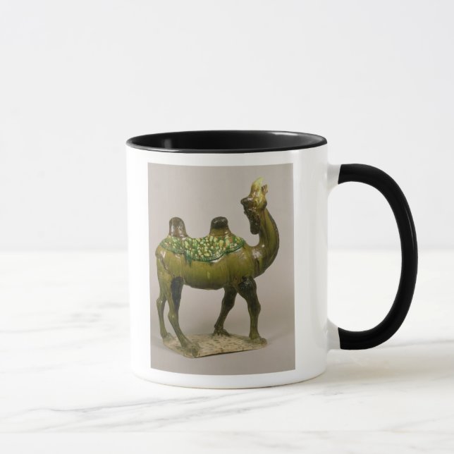 Taza Camello que se lamenta chino de la cerámica (Derecha)