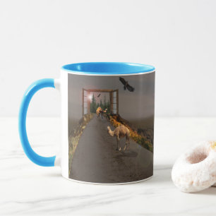 Taza Camellos Caminando A Wonderland,