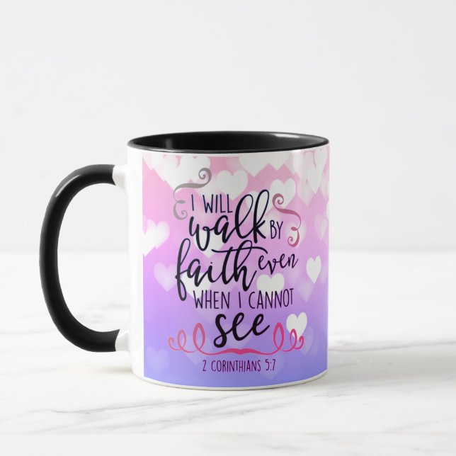 Taza Caminar por Faith Mug (Izquierda)