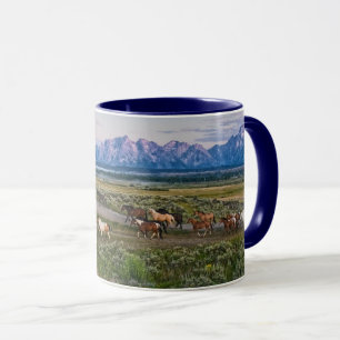 Taza Caminata de caballos