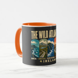Taza Camino Atlántico Salvaje Ilustración de monumentos