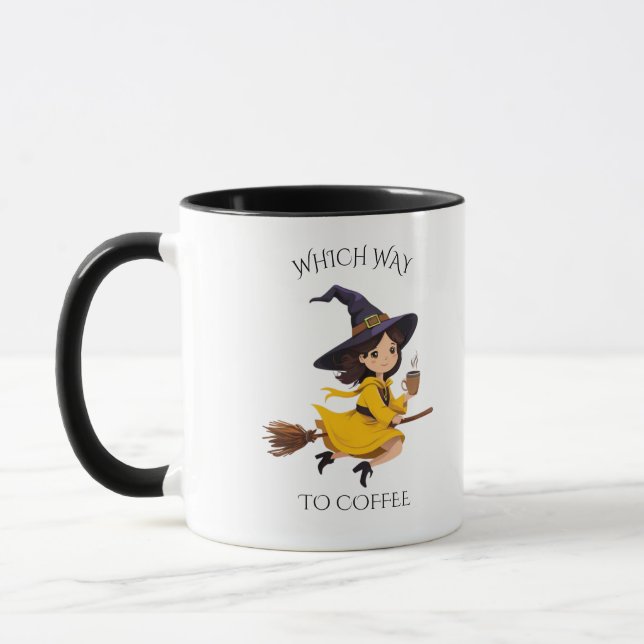 Taza ¿Camino de Bruja al Café? (Izquierda)