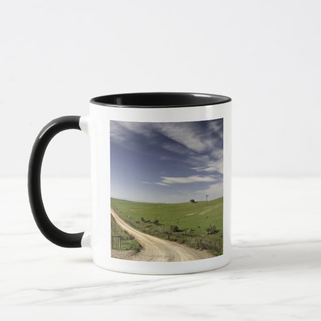 Taza Camino de campo que trenza entre los campos de (Izquierda)