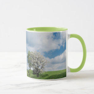 Taza Camino de tierra y manzanos