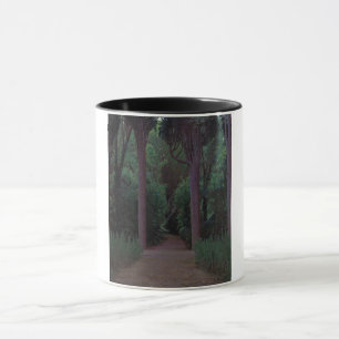 Taza Camino en Parque (por Santiago Rusiñol)
