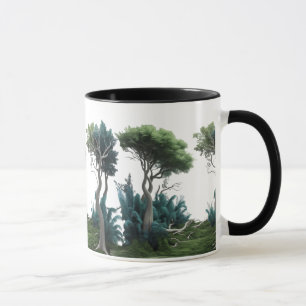 Taza Camino místico del bosque - Combo artístico inspir