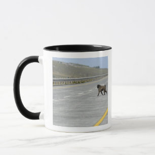 Taza Camino solo de la carretera de la travesía del
