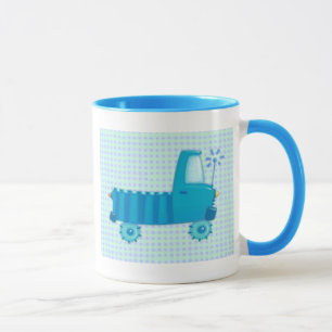 Taza Camión azul
