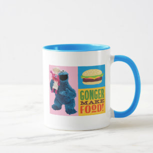 Taza Camión Comida de Cookie Monster   Gonger Prepara C