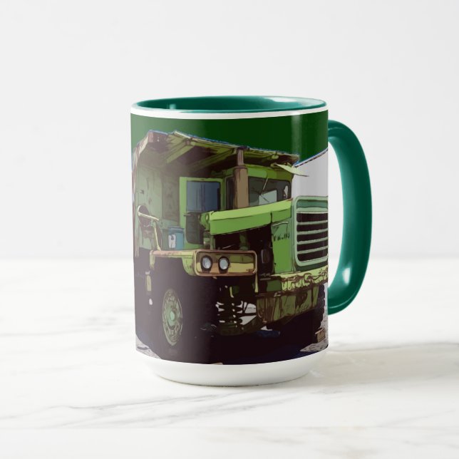 TAZA CAMIÓN DE CAMPO (Anverso derecho)