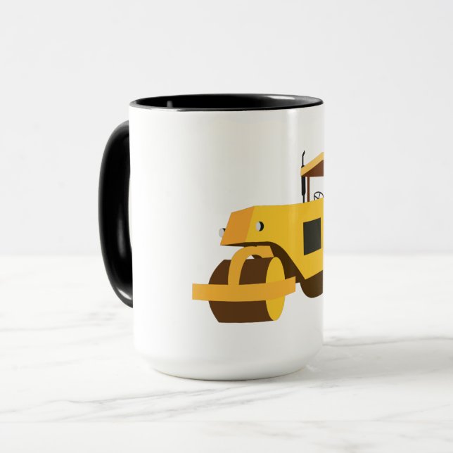 Taza Camión de construcción de compresores de rodadura  (Anverso izquierdo)