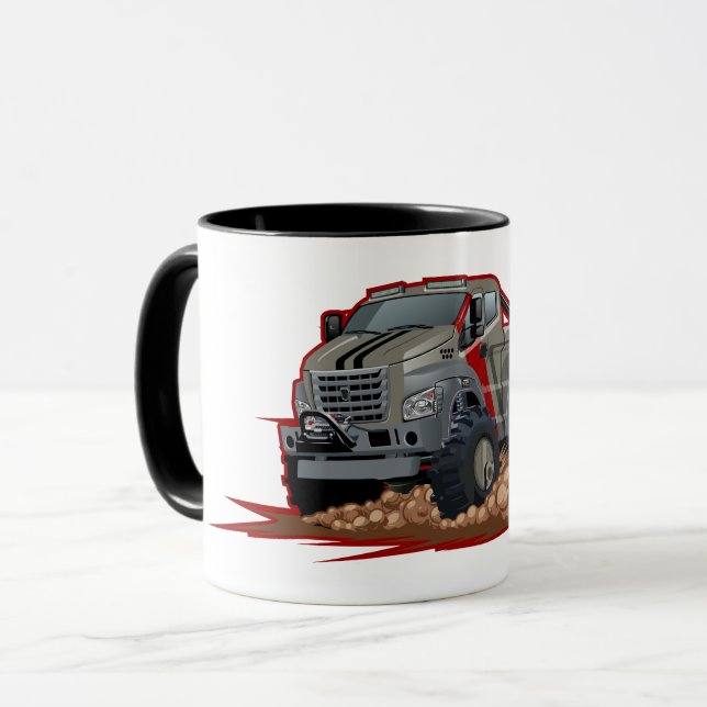 Taza Camión de dibujos animados (Anverso izquierdo)