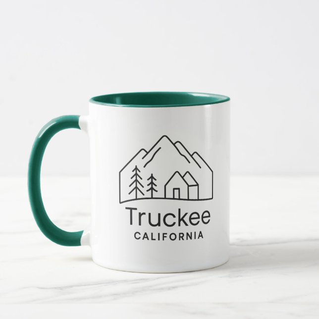 Taza Camión de recuerdo CA Mug (Izquierda)
