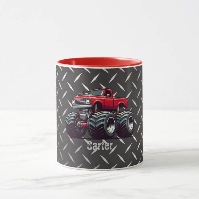 Taza Camión monstruo rojo (Centro)