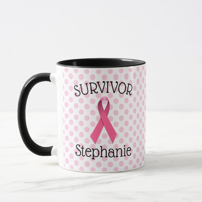 Taza Camión Rosa Sobreviviente (Izquierda)