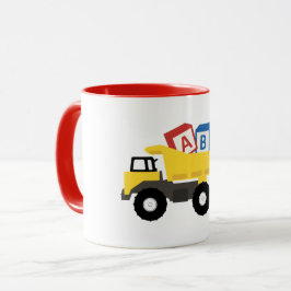 Taza Camiones de construcción de camiones volcados ABC