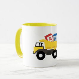 Taza Camiones de construcción de camiones volcados ABC