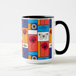 Taza Camionetas en cajas de colores