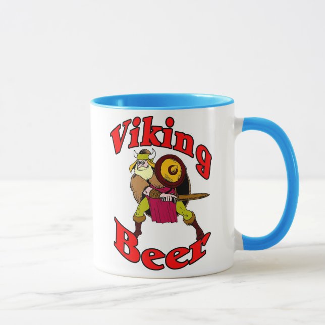 Taza Camisa con el logotipo de la cerveza Viking (Derecha)