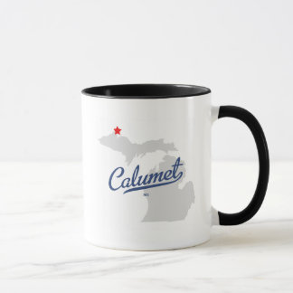 Taza Camisa de Calumet Michigan MI
