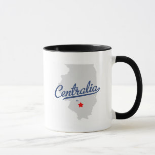 Taza Camisa de Centralia Illinois IL