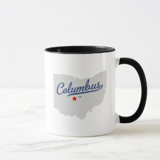 Taza Camisa de Columbus Ohio OH