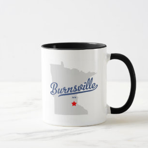 Taza Camisa del manganeso de Burnsville Minnesota