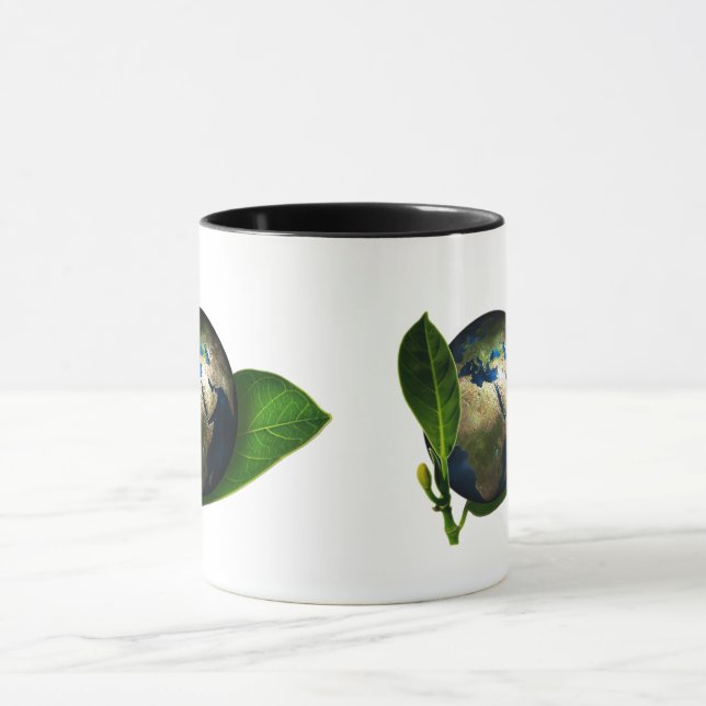 Taza Camiseta Ambiental Amigable (Centro)