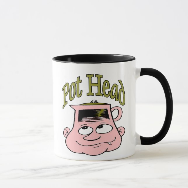 Taza Camiseta De Cabeza De Pot (Derecha)
