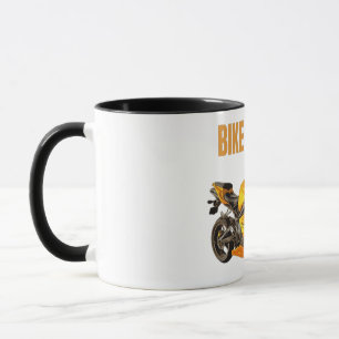 Taza Camiseta de Motocicleta para Amante de Bicicletas 