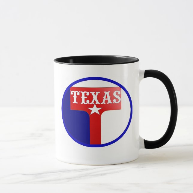Taza Camiseta de Tejas (Derecha)