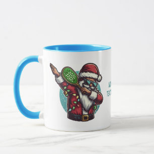 Taza Camiseta deportiva de Navidad de jugador de pickle