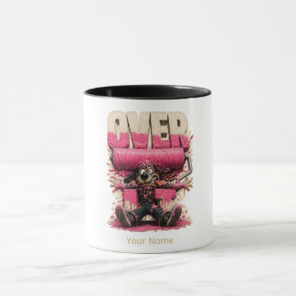 Taza Camiseta Divertida Personalizada 'Ya Estoy Harta'