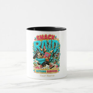 Taza Camiseta gráfica de perro sarcástico para trabajad