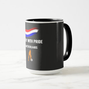 Taza Camiseta Orgullo Fútbol Países Bajos 2026