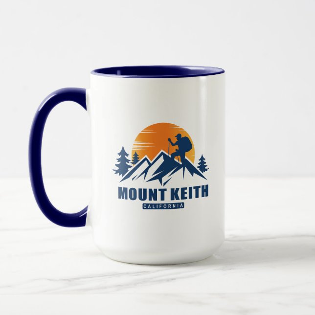 Taza Camiseta Retro Mount Keith Hike (Izquierda)