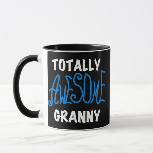 Taza Camisetas azules y regalos de la abuelita