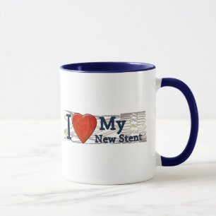 Taza Camisetas cardiacas del Stent de los regalos el