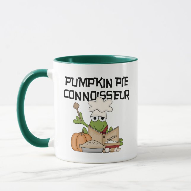 Taza Camisetas de calabaza y regalos de connoisseur (Izquierda)