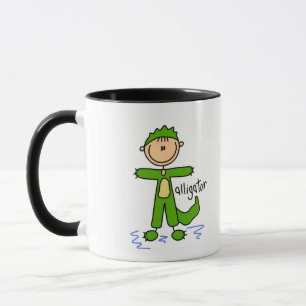 Taza Camisetas de Cocodrilo Disfrazado y Regalos