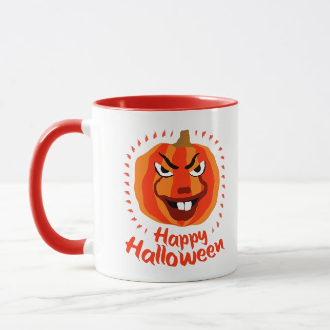 Taza Camisetas de Halloween felices (Izquierda)