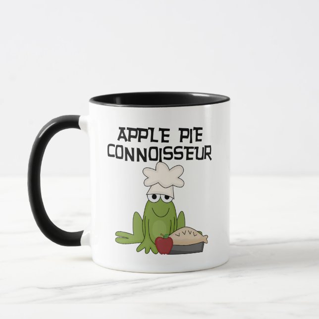 Taza Camisetas y regalos de Apple Pie Connoisseur (Izquierda)